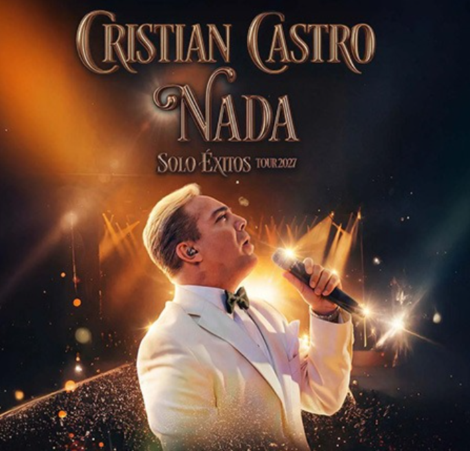 Arte oficial de Nada, solo éxitos de Cristian Castro
