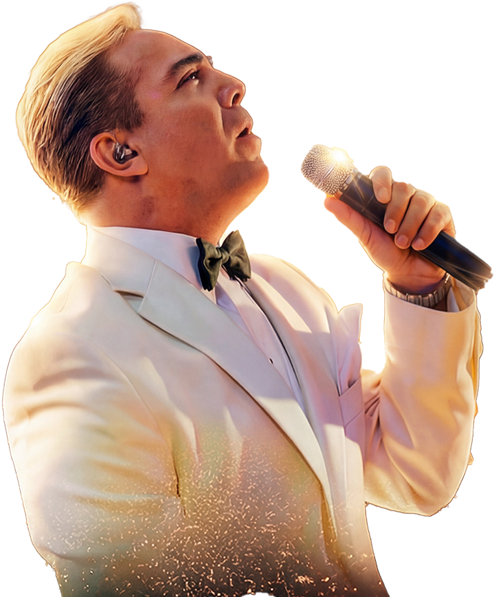 Cristian Castro cantando
