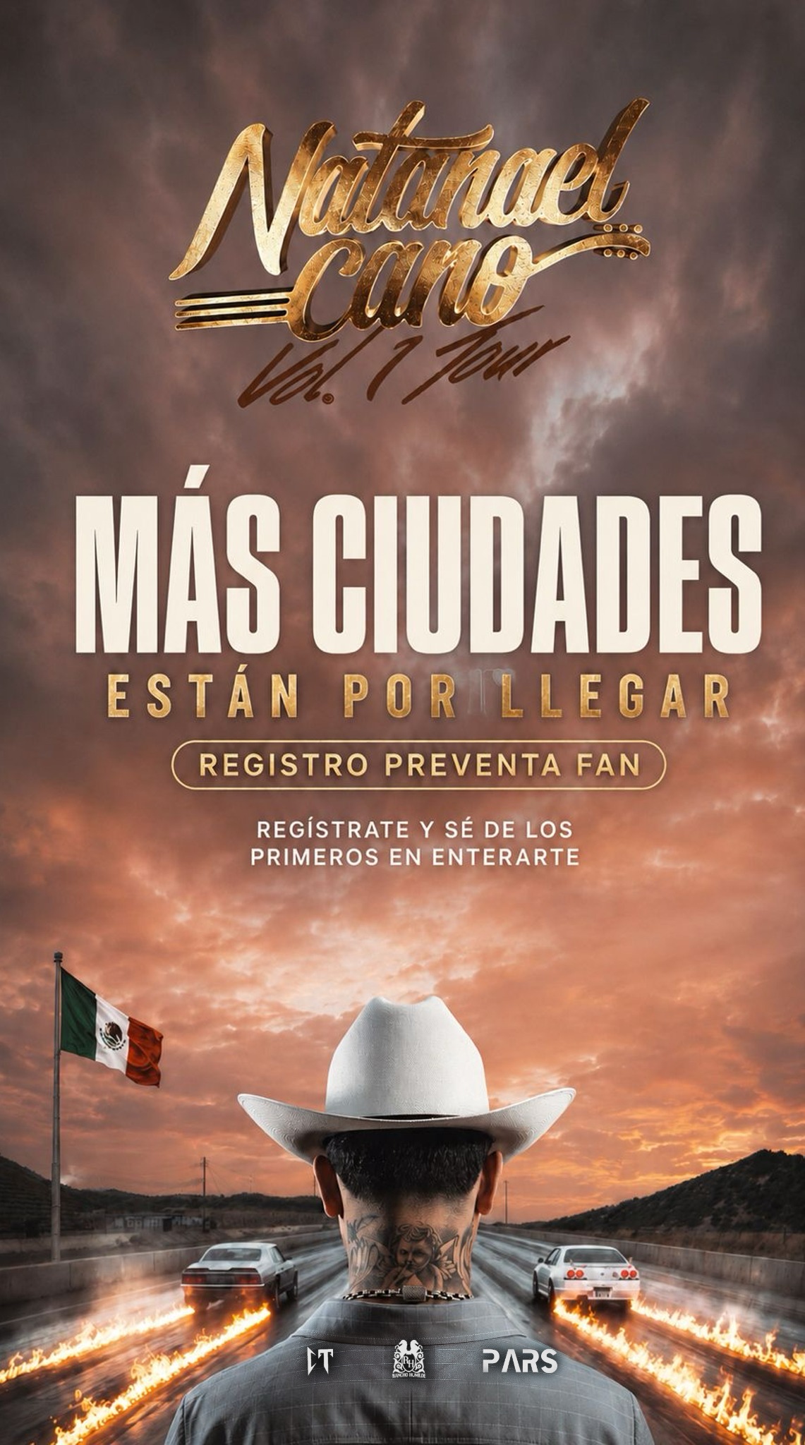 Registro Preventa Fan de Natanael Cano
